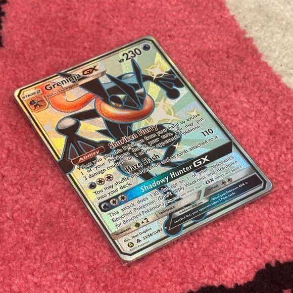 Greninja GX #SV56 – Pokémon Hidden Fates (Shiny Vault) – As Pictured - Picture 3 of 6